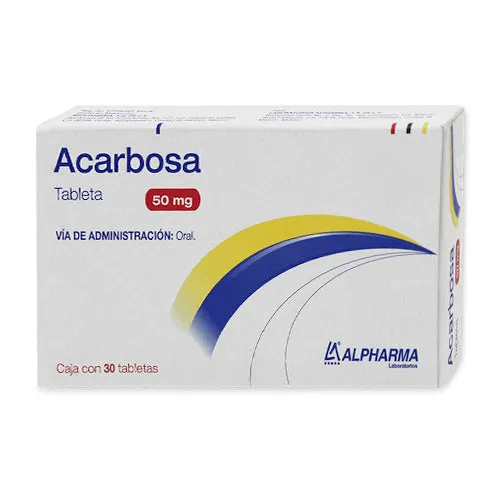 Acarbosa 50 Mg Tab 30